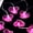 Pink, variant on WLAGOOD 10 LED Heart Shaped Fairy Light String,Low Voltage Battery Powered Flexible Light,Long Lifespan Decorative Lighting for Mother’s Day Celebration,Party and Commercial Display