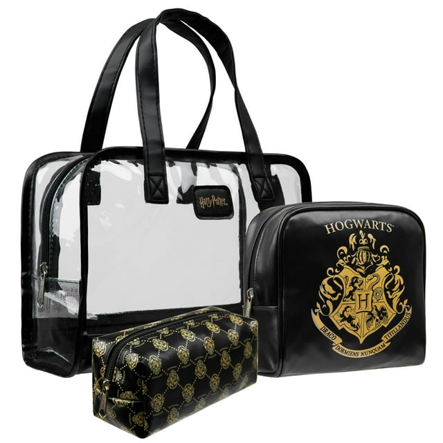 Set de neceseres Harry Potter para mujeres y niñas, 3 bolsas