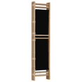 thumbnail image 4 of vidaXL Folding 3-Panel Room Divider 120 cm Bamboo and Canvas, 4 of 5