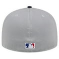 thumbnail image 4 of Men's New Era Gray New York Yankees Pivot Mesh 59FIFTY Fitted Hat, 4 of 6