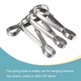 thumbnail image 5 of Ganchos de Resorte Uxcell Ganchos de Clip de Resorte 32x12x3mm Acero Inoxidable 80Pack, 5 of 5