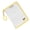 Yellow, variant on Clear PVC File Case Water Resistant File Organiser With Handle Letter Size Document Folder For Business School Document