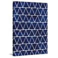 thumbnail image 2 of "Indigo Pattern IV" Painting Print on Wrapped Canvas, 2 of 7