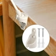 thumbnail image 2 of Windproof Bungee Ball Receiver Set of 8 Sturdy Plastic Mounts for Blinds Easy Installation, 2 of 8