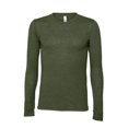 thumbnail image 1 of Bella + Canvas - Camiseta de Manga Larga para Adultos Unisex (Verde Militar), 1 of 4