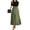 Army Green, variant on TQWQT Casual Dresses for Women Church Maternity Short Sleeve Maxi Dresses Polka Dot Print Long T-Shirt Dress Formal Teacher Outfits Black S
