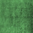 thumbnail image 1 of Ahgly Company Indoor Square Oriental Emerald Green Industrial Area Rugs, 6' Square, 1 of 4