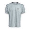 thumbnail image 2 of SCALES Blue Gold Active Performance Short Sleeve White, Large, 2 of 9