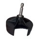 thumbnail image 2 of Fiudx Ofertas del día Adaptador para máquina de tejer con 1 pieza de broca de acero hexagonal y destornillador eléctrico para taladro, 2 of 2