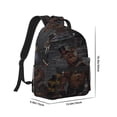 thumbnail image 2 of Lsque Five Nights At Freddy'S Pattern Comfortable Student Backpack - Ergonomic Design, Durable, Water-Resistant, Multi-Compartment,Travel, and Outdoor Activities, 2 of 7