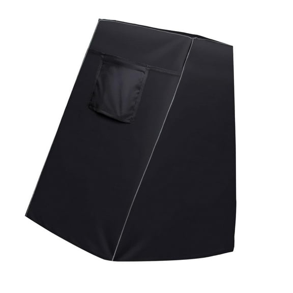 Vsenkes Dumbbell Rack Cover Equipment Breathable Vents Black for Outdoor Fitness Gym