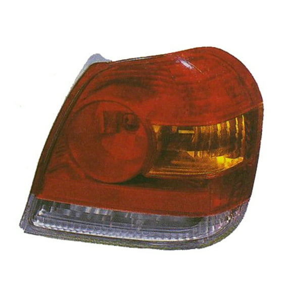 KAI New Standard Replacement Driver Side Tail Light, Fits 2003-2005 Toyota Echo