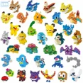 thumbnail image 2 of LNO 083-252 puzle de bloques de construcción para niños, Pikachu, Lightning Bird, Gaioka, Rift Seat, Snorlax, 2 of 2