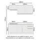 thumbnail image 3 of Cocina Integral Completa Madesa Glamy 180cm Con Tarja BB 13, 3 of 5