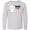 AC-Heather Grey, variant on Inktastic Mama is my Boo with Cute Ghost Long Sleeve Youth T-Shirt