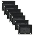 thumbnail image 2 of 100 Pack of Bulk Wholesale 3 Ring Binder Clear Window Zippered Pencil Cases for Pens, Pencils, Markers, Scissors, Sharpeners, Erasers, Students and Classrooms in Black, 2 of 6