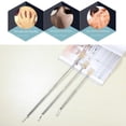 thumbnail image 4 of maskred Back Scratcher Claw Retractable Body Leg Massager Handheld Portable Itch Massaging Scratching Tool Health Accessory Silver 1Set, 4 of 6