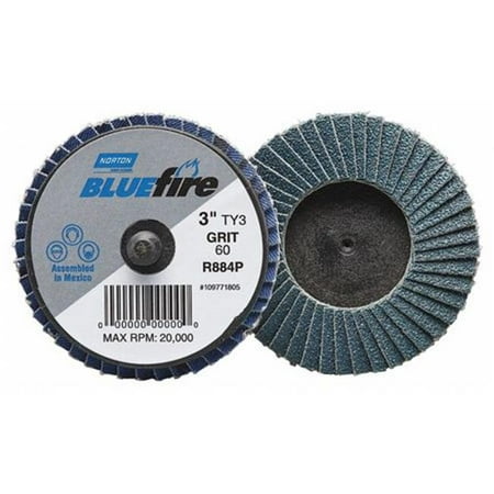 

Norton 547-77696090166 2 x 10 in. P40 Grit Coated Flap Discs