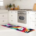 thumbnail image 3 of Rainbow Unicorns Runner Rug: Rectangular 15.7"x59" Washable Absorbent Rubber Mats Kitchen Runner, 3 of 6