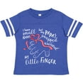 thumbnail image 3 of Inktastic I Have Small Hands, but My Papas Wrapped Around My Little Finger Boys or Girls Toddler T-Shirt, 3 of 5