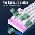 thumbnail image 4 of Wired Gaming Keyboard, 60 Percent 68 Keys RGB Backlit Mechanical Keyboard, Ergonomic Compact Keyboard with Anti Ghosting And Multimedia Keys for PC Laptop Computer, 4 of 7