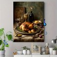 thumbnail image 4 of Lake Forest Hot Air Balloon Watercolor Canvas Painting Wall Art Home Decor for Living Room Bedroom Office Hotel, 4 of 8
