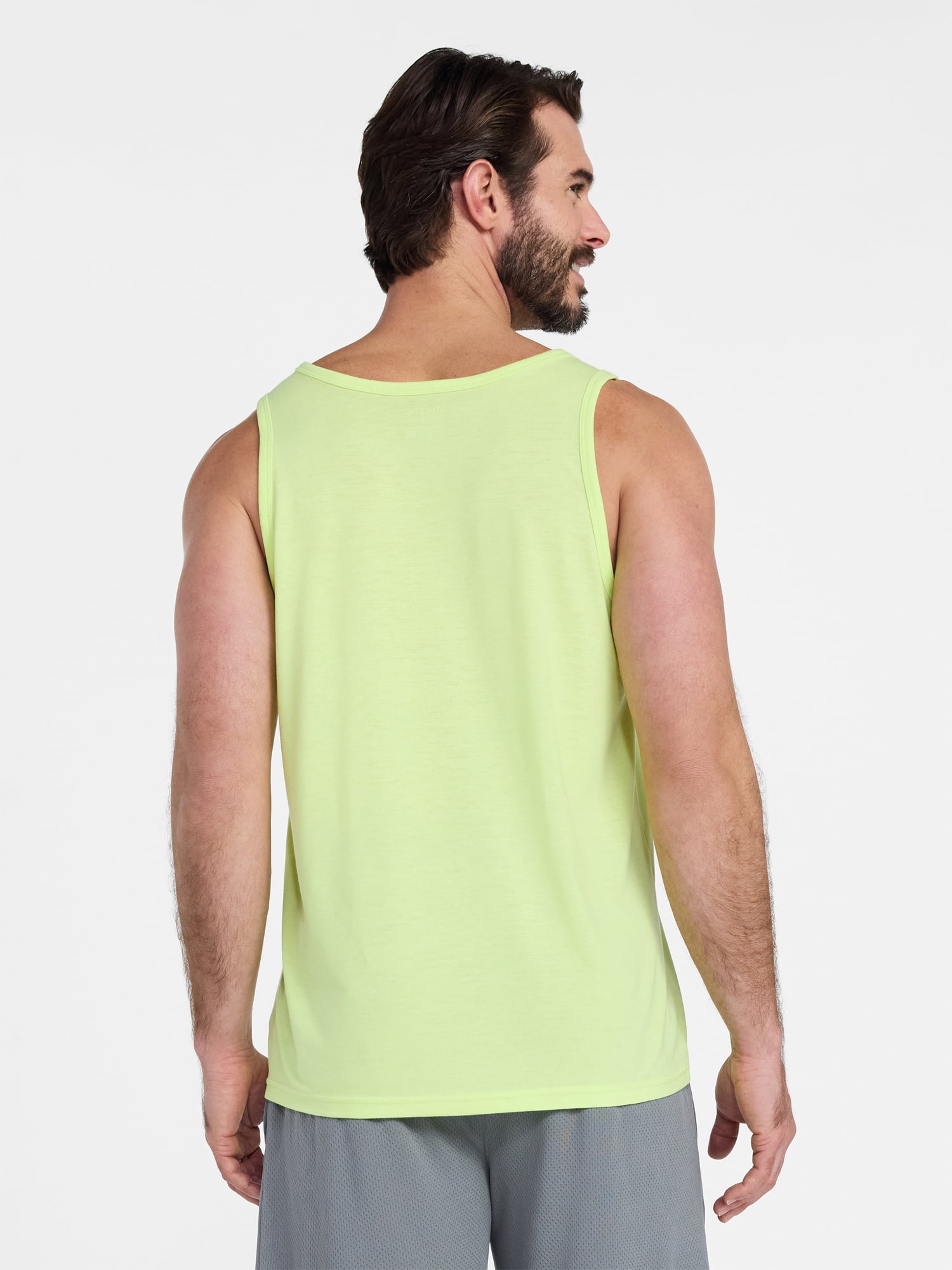 Athletic Works Men's and Men's Big & Tall Tri-Blend Tank Top, Sizes XS-4XLT