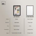 thumbnail image 6 of Dripping Colors II Shadowbox Print Modern Wall Decor by Art Remedy, Black Frame, 10 x 15, 6 of 7