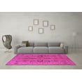 thumbnail image 3 of Ahgly Company Indoor Rectangle Oriental Pink Traditional Area Rugs, 8' x 10', 3 of 4
