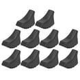 thumbnail image 4 of Walking Pole Protector, Hiking Pole Tip End Protector, Small And Lightweight PVC Material Easy To Install And Use 10Pcs Walking Stick Pad For Home Hiking Poles, 4 of 8