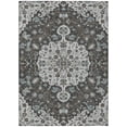 thumbnail image 2 of Addison Rugs Chantille Indoor/Outdoor Traditional Silver Machine Washable Rectangle Rug, 10' x 14', 2 of 8