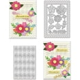 thumbnail image 2 of 2Pcs Flowers Cutting Dies Lace Border Background Die Cuts DIY Craft Carbon Steel Embossing Template for Card Making Photo Decorative Paper Scrapbooking 0.8mm Thick, 2 of 9