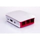 Boîtier Officiel du Raspberry Pi 3B+ / 3B, Rouge/blanc – image 4 sur 5