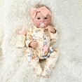 thumbnail image 4 of Lifelike Reborn Baby Dolls Girl 17" Blue Eyes Looks Like Real Doll for Kids Christmas Gift, 4 of 5