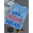 thumbnail image 3 of Freedom Squad W Garland T-Shirt Women -Image by Shutterstock, Female 3X-Large, 3 of 4