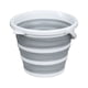 thumbnail image 1 of Cubo plegable de 10 l, 2,6 galones, cubo de limpieza, cubo para fregona, plegable, portátil, pequeño, suministros de agua de plástico para exteriores, jardín, camping, pesca, lavado de coche, 1 of 5