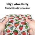 thumbnail image 7 of Jiueut Strawberry Medical Products Rollator Walker Seat & Back Cover for Women 2 Piece Removable Rollator Seat Cover with Back Park Protective Covers for Walker, 7 of 7