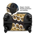 thumbnail image 2 of Kdxio Moonlit Golden Tree Peacock Pattern Luggage Cover for Travel,Elastic and Durable,Fits 18-32 Inch,Anti-Scratch Suitcase Protector-No luggage included, 2 of 5