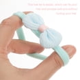 thumbnail image 3 of 6pcs Bow Hair Rings Girls Elastic Hair Ropes Small Fresh Rubber Band Hair Accessories, 3 of 9