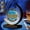 Blue, variant on 3D Round Sand Picture Lamp with Remote Control, a Dimmable Night Light in 3 Colors, Perfect for Relaxing in Your Bedroom, Home Decor, Or Office.