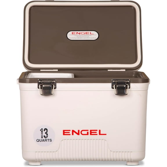 13 Qt Leak-Proof Airtight Hard Shell Drybox Cooler Lunchbox