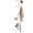 WHITE, variant on Metal Coat Rack, Freestanding Coat Tree & Hall Tree with 15 Hooks, Sturdy Coat Rack Stand and Hat Rack, Coat Hanger for Entryway, Bedroom, Office for Jackets, Hats, Bags, Grey