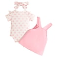 thumbnail image 6 of Gerichy Baby Girl Clothes Suspender Skirt Toddler Ruffle Romper Cute Cartoon Dress Bow Headband Summer Outfits 0-18 Months, 6 of 7