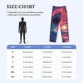 thumbnail image 4 of Fotbe Hawaiian Island Beach Shark Pantalones de Pijama para Hombre, Pantalones de Dormir, Pantalones de Casa con Cintura Ajustable y Bolsillos-XX-Large, 4 of 6