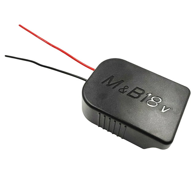 Adaptador vertidor de 18 Cable para Accesorio de Alimentación de 18 V Sunnimix Adaptador de poder