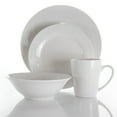 thumbnail image 2 of Elama Marshall 16 Piece Porcelain Dinnerware Set in White, 2 of 8