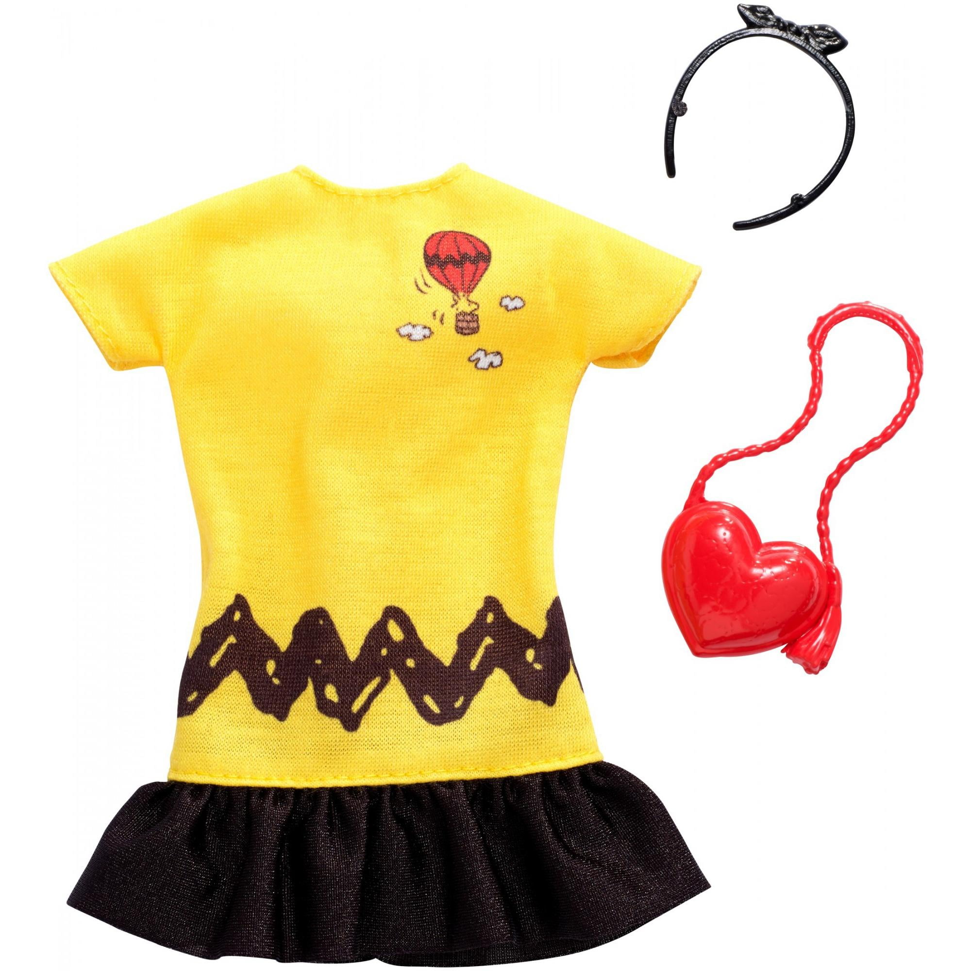 Barbie Peanuts Charlie Brown Fashion Pack with Accessories
