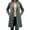 Dark Gray, variant on Women's Wool Blend Peacoat Single Breasted Trench Coat Fall Winter Casual Lightweight Overcoat Elegant Outerwear with Pockets