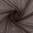 thumbnail image 2 of Crystal 2-Pack Sheer Rod Pocket Window Panel, Brown, 52x84 Inches, 2 of 6