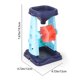 thumbnail image 2 of XIANXIAN - Juego de juguetes de arena para playa para niños, rueda de agua y arena, pala de playa, arenero, juguetes para niños pequeños, juguetes para exteriores, juguetes de nieve, 5 piezas, color, 2 of 3